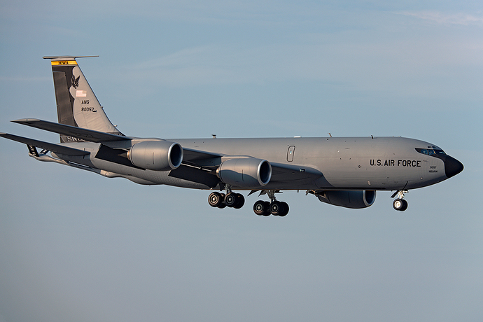 58-0057 KC-135R 174ARS Iowa ANG