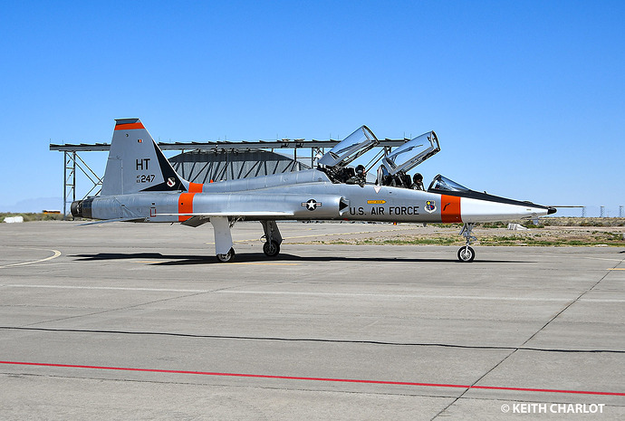 1- CLUE2 T-38C 63-8247  586FLTS  F-104A Starfighter